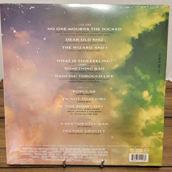VINYL Wicked: The Soundtrack Limited Split Green Pink 2 LP - NEW / SEALED - Picture 4 of 6